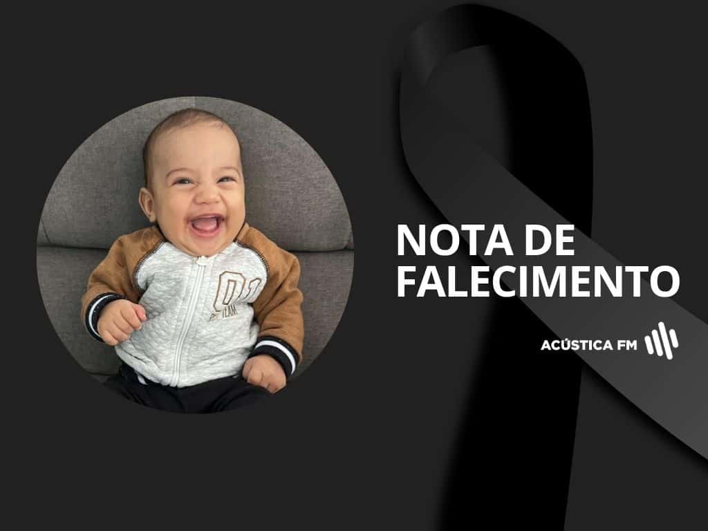 Nota de falecimento: Isac de Almeida Cheavenato morre aos 4 meses