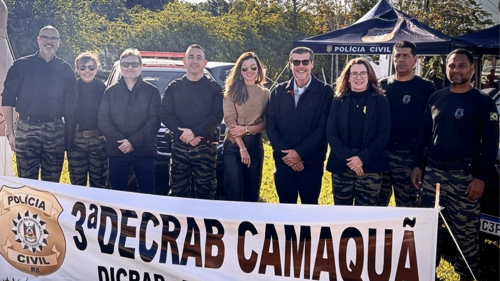 Segurança rural foi destaque da participação da Polícia Civil na ExpoCamaquã 2026