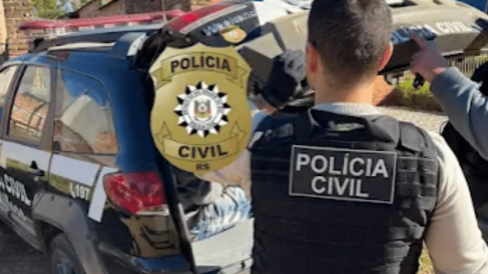Homem é preso por maus-tratos a filhotes de pitbull em Bagé