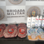 Homem é preso após furtar produtos em supermercado de Camaquã
