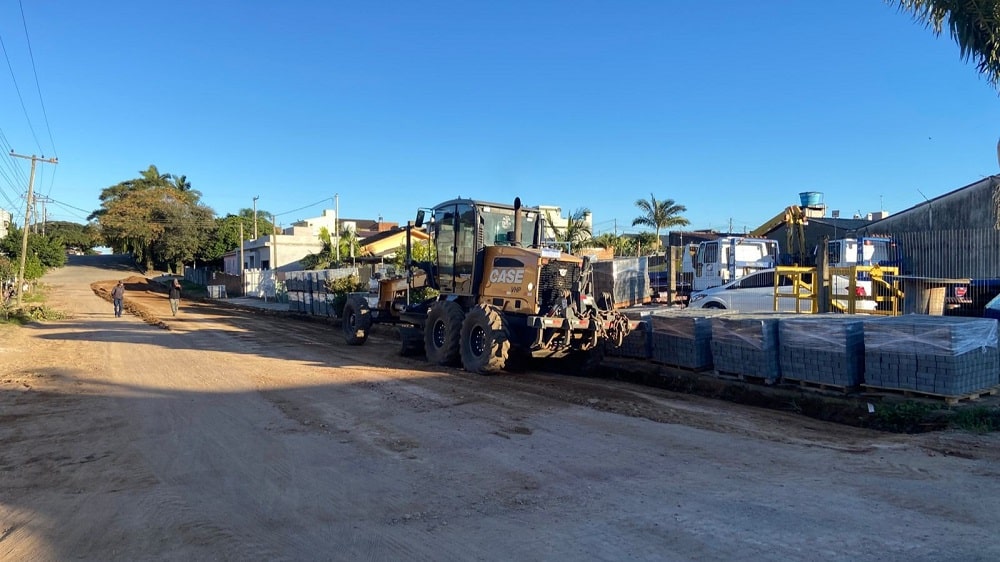 Camaquã: começa nova obra de pavimentação no Bairro Dona Teresa