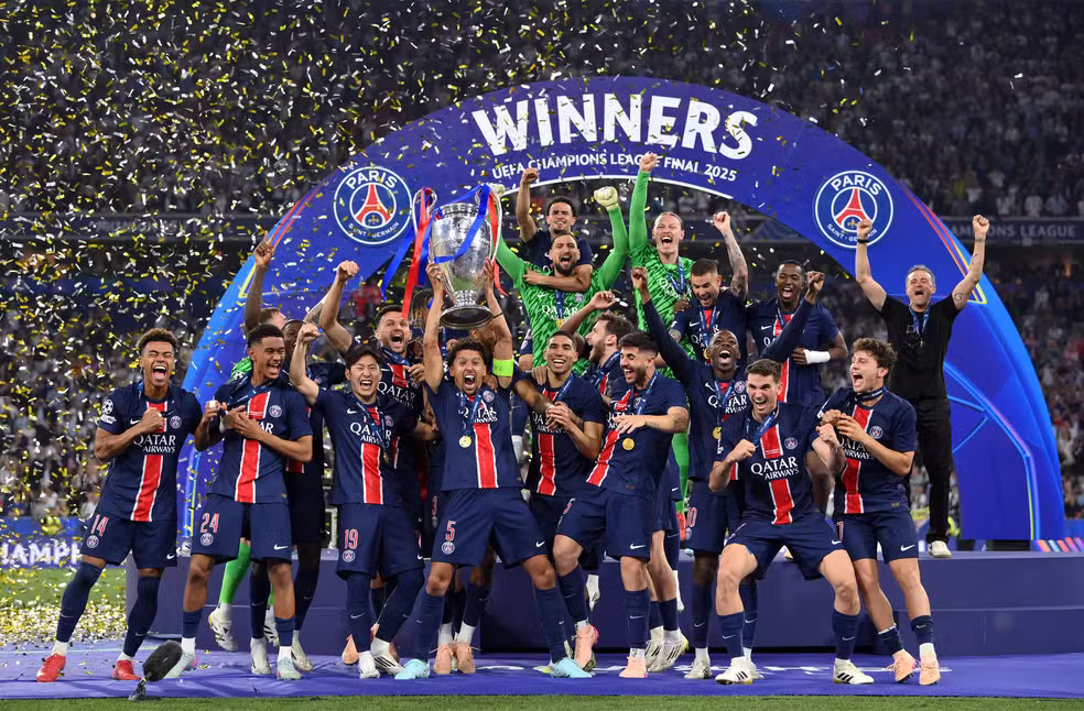 PSG e Arsenal decidem o título da Champions League neste sábado