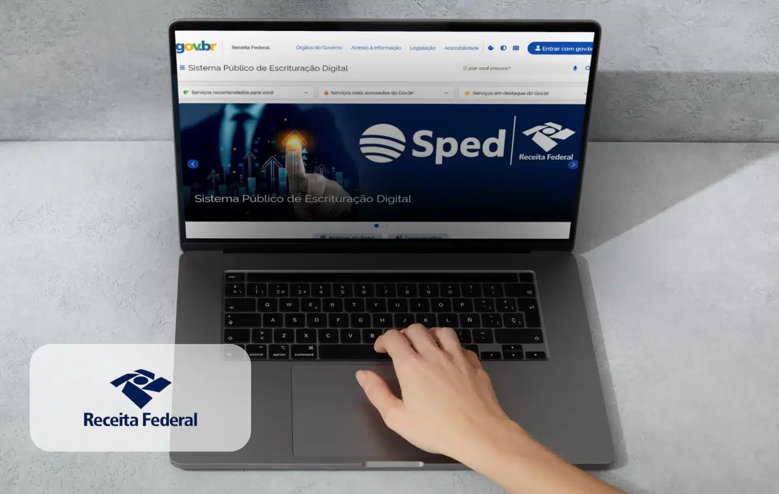 Receita Federal moderniza portal do Sped no gov.br