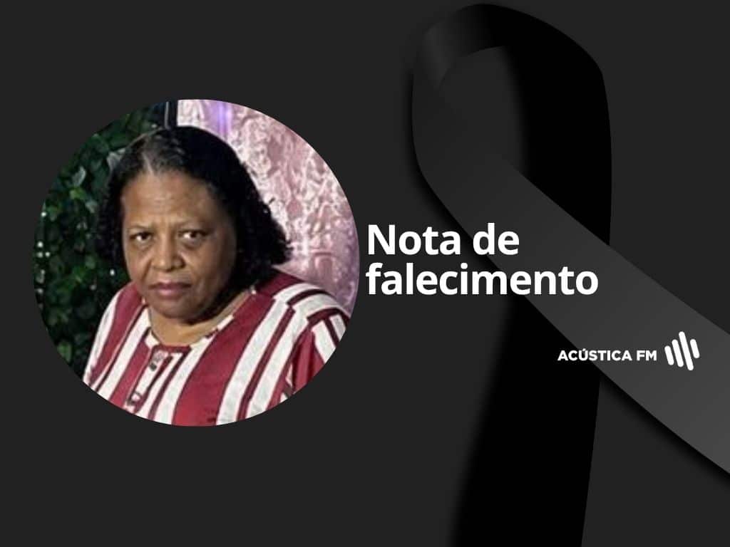 Nota de falecimento: Noely Rodrigues Monteiro morre aos 80 anos