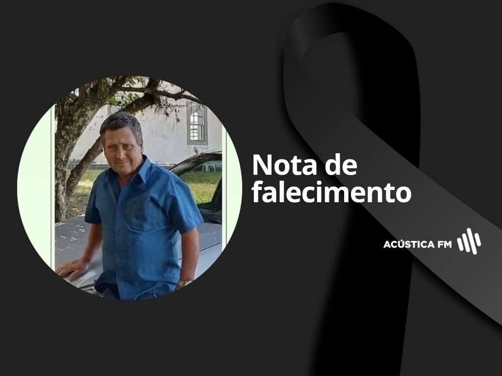Nota de falecimento