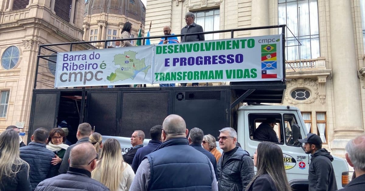 Mobilização em Porto Alegre defende investimentos da CMPC em Barra do Ribeiro