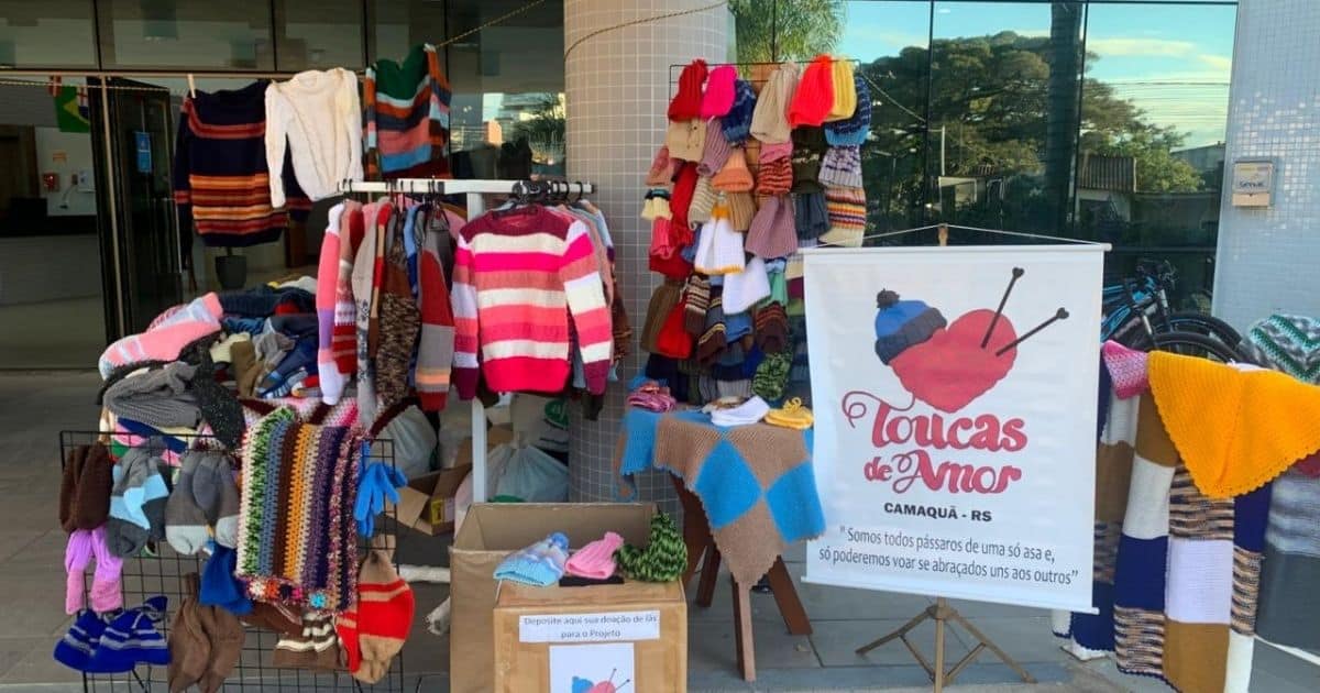 Toucas de Amor: projeto solidário alcança a marca de 8 mil peças doadas