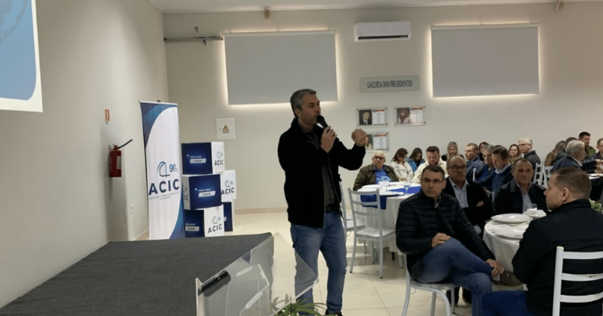 Reunião Almoço da ACIC discute desenvolvimento econômico na metade Sul