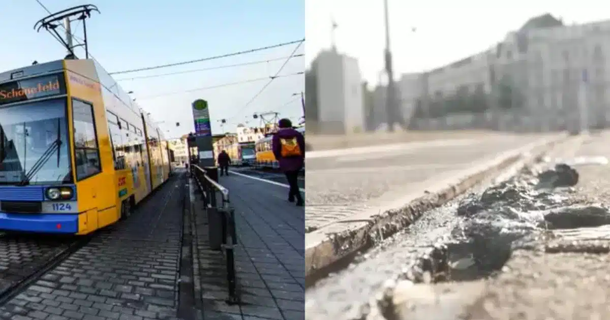Calor extremo derrete asfalto e paralisa transporte na Alemanha