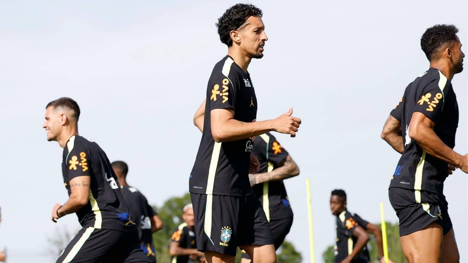 Brasil realiza último treino antes de amistoso contra o Egito
