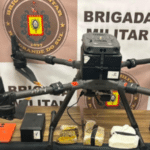 Homens são presos após tentarem arremessar drogas via drone no Presídio de Rio Grande