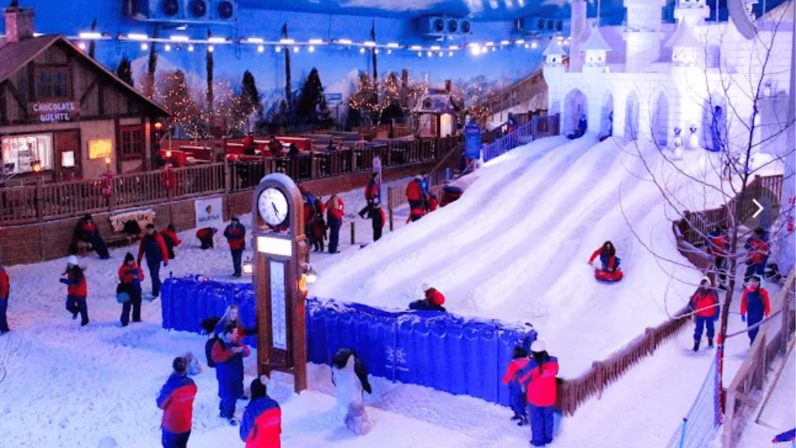 Funcionário da Snowland sofre grave acidente de trabalho