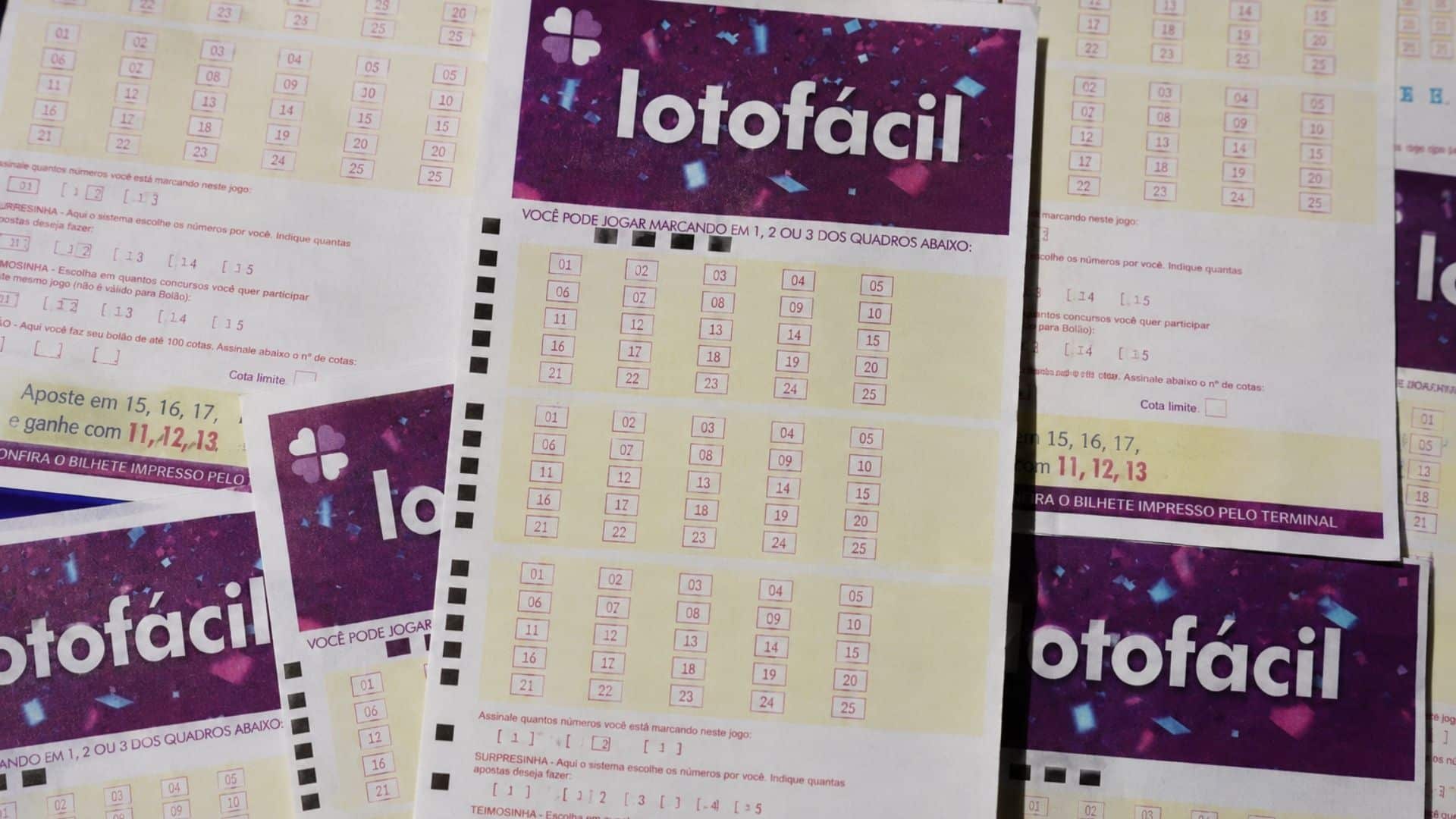 Lotofácil acumula e próximo prêmio dispara para R$ 5 milhões