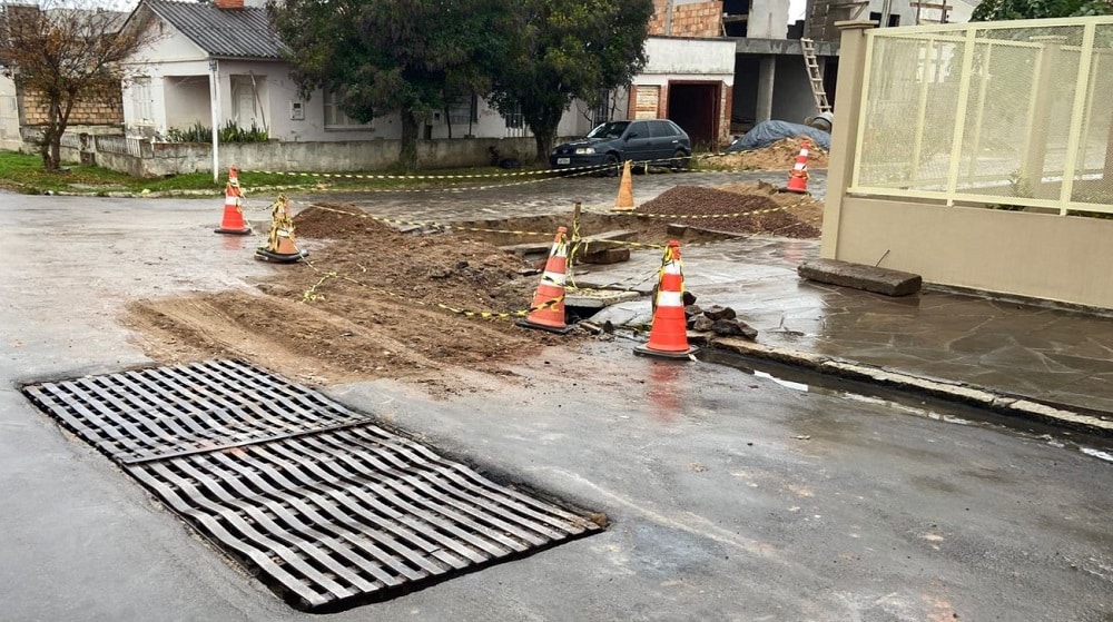 Obra na Assis Brasil em Camaquã busca o fim de alagamentos no Dona Tereza