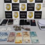 Jovens são detidos com drogas em São Lourenço do Sul