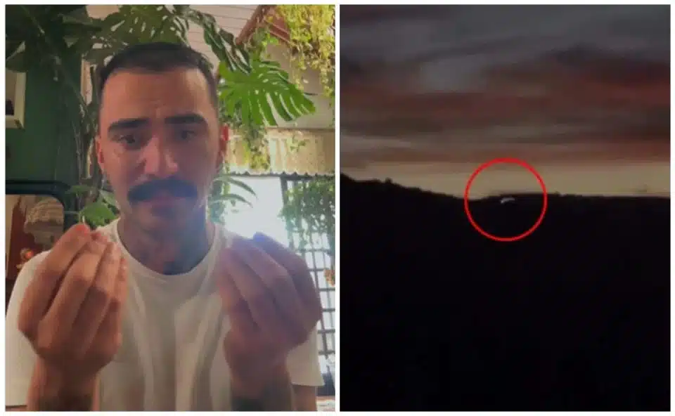 Influenciador que filmou ovni no Paraná sofre ameaça de morte