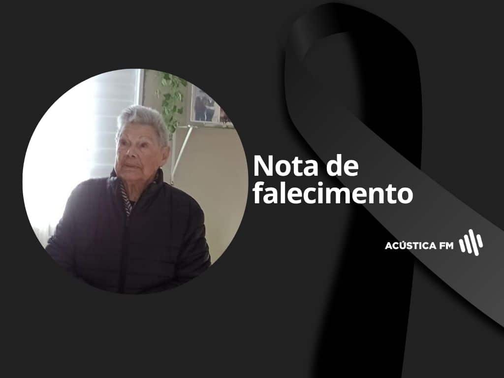 Nota de Falecimento: Dalva Boeira dos Santos morre aos 89 anos