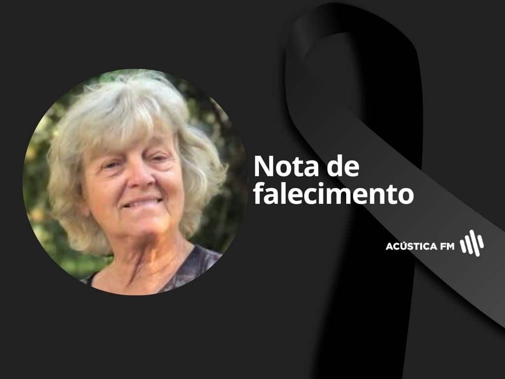 Nota de falecimento: Leni Lili Peil Wacholz morre aos 81 anos