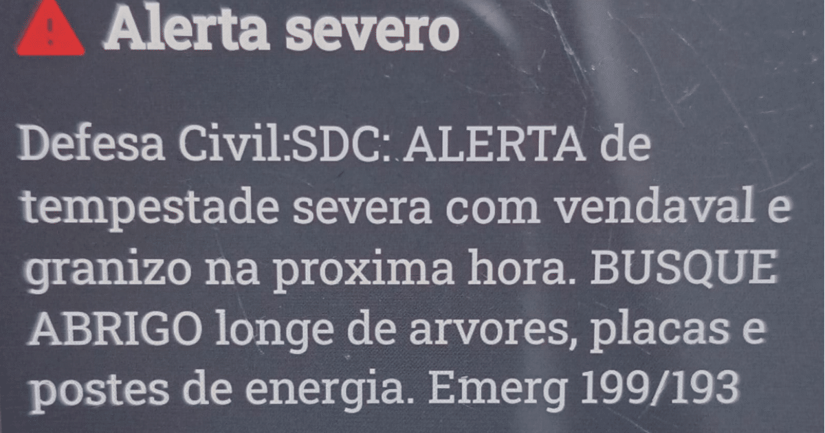 Defesa Civil emite alerta preventivo para elevação do nível do Guaíba