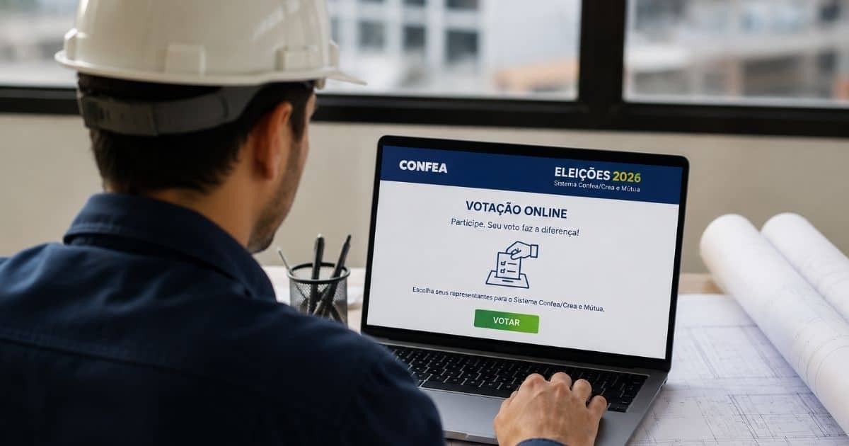 Eleições CREA-RS 2026 ocorrem nesta sexta-feira com votação 100% on-line