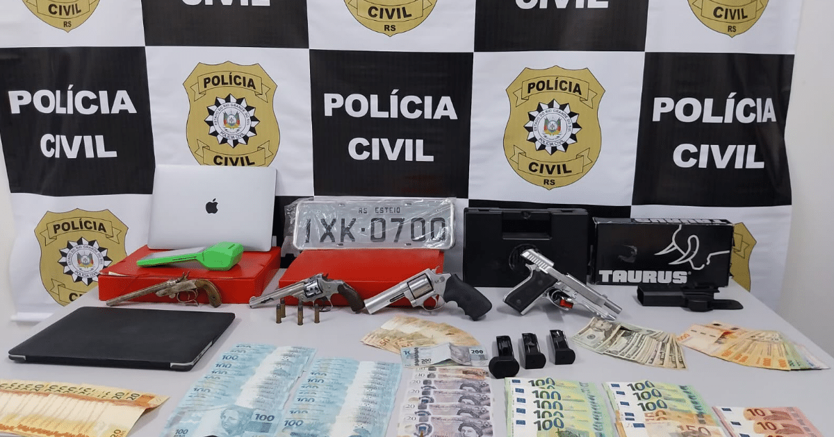 Polícia prende suspeitos de extorsão em operação contra esquema de venda de veículos em Esteio