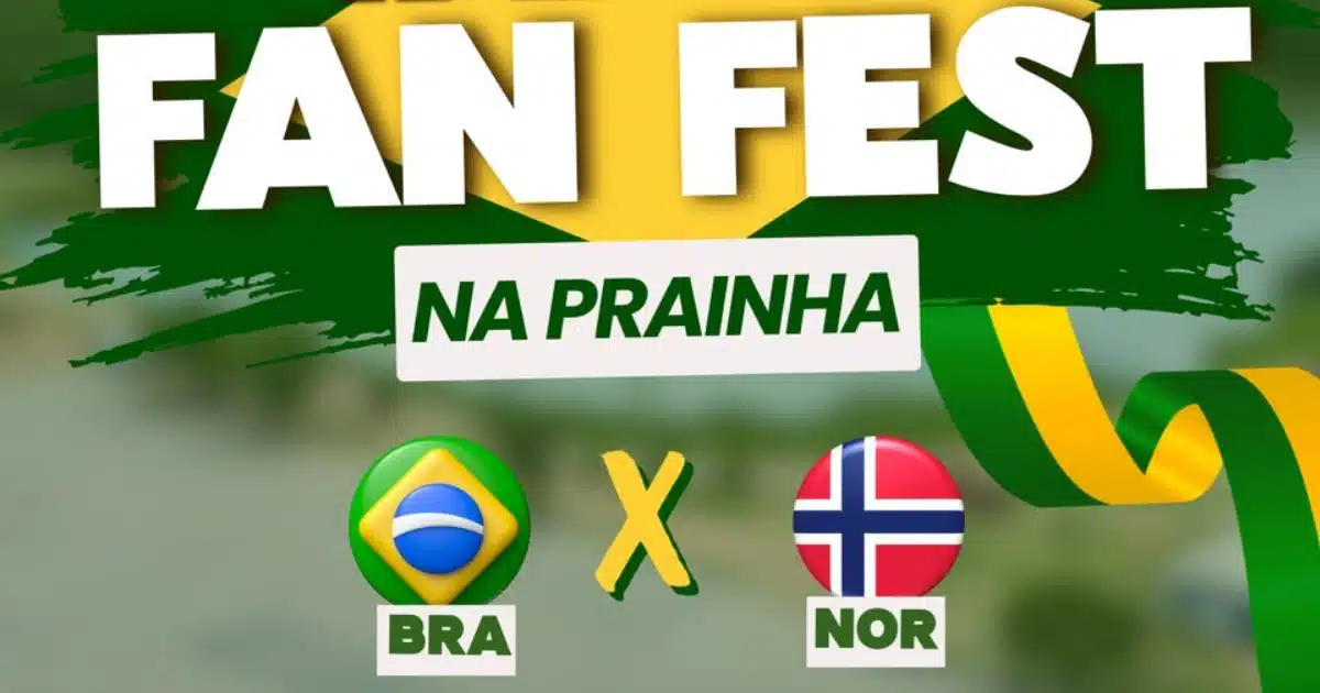 Festa em Camaquã terá telão e música ao vivo para jogo do Brasil