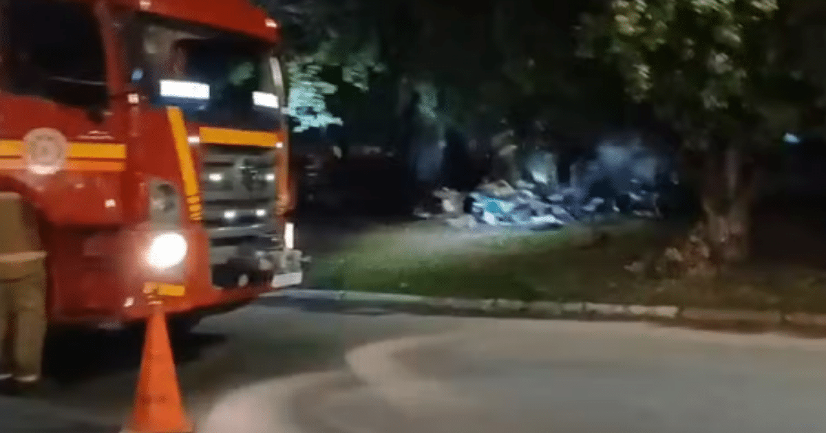 Idoso em situação de rua sofre queimaduras após ter barraca incendiada em Canoas