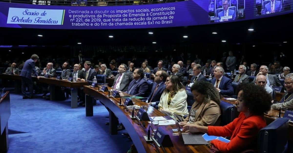 Empresários atacam PEC da escala 6x1 no Senado; sindicatos e governo defendem
