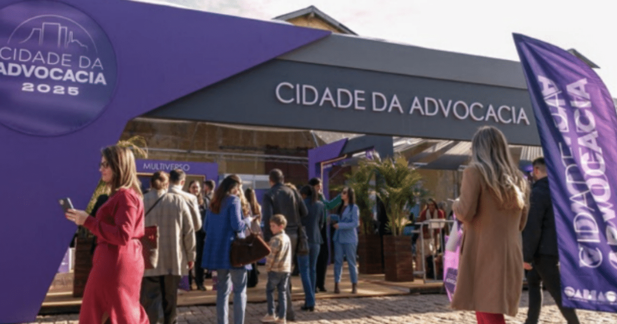 Cidade da Advocacia 2026: Porto Alegre recebe maior evento jurídico gratuito do Estado