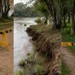 Prefeitura isola margem do Arroio Velhaco em Arambaré