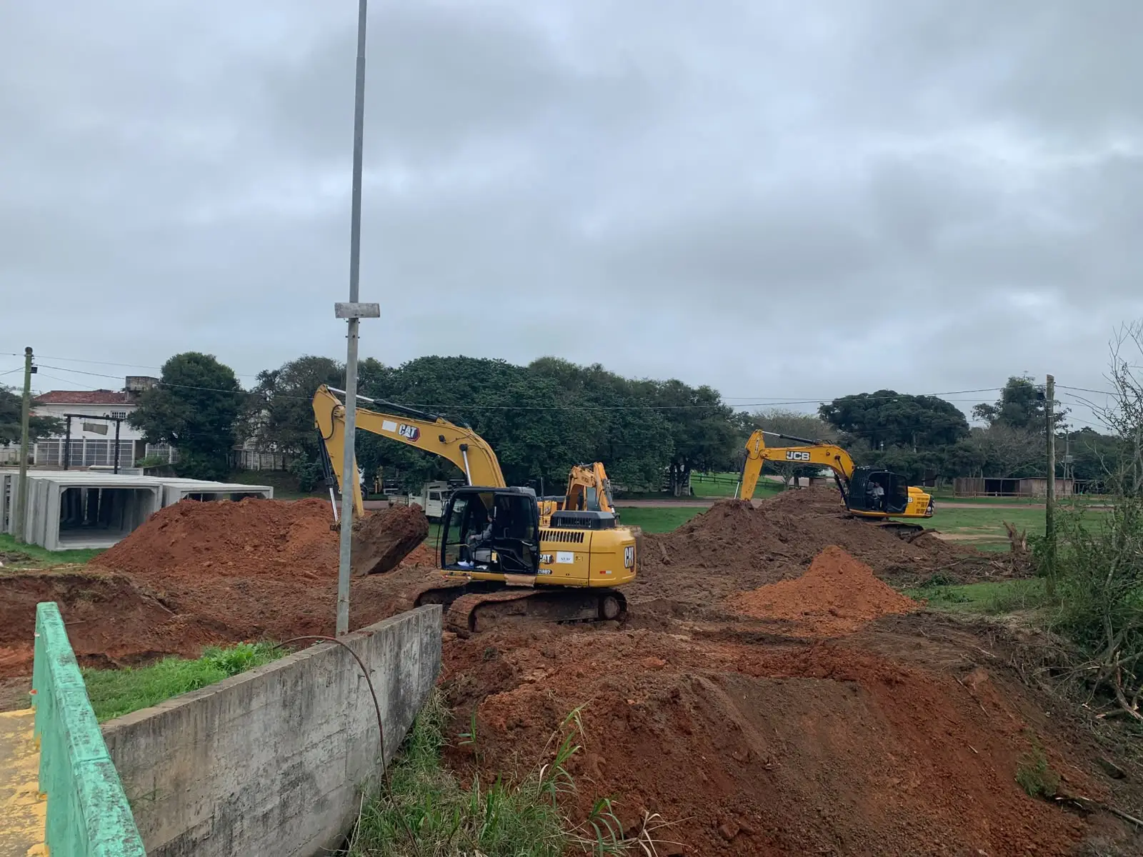 Obra em ponte de Camaquã inicia com bloqueio do trânsito