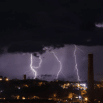 Previsão do tempo indica risco de temporais e vendavais no fim de semana