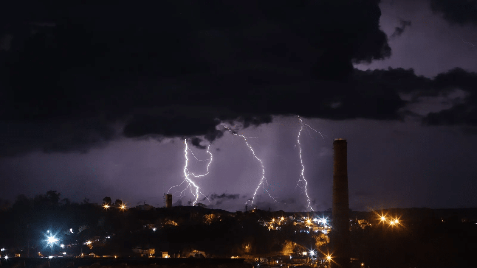 Previsão do tempo indica risco de temporais e vendavais no fim de semana