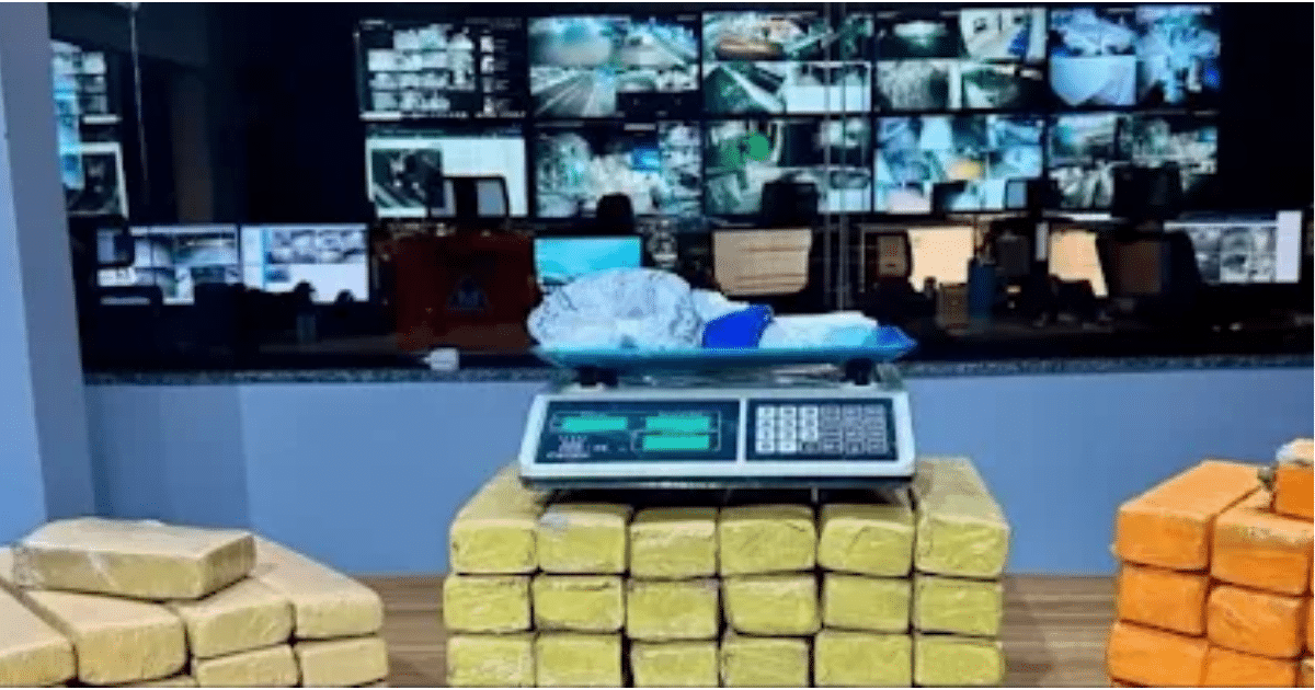 Militar do Exército é preso com mais de 50 kg de maconha em Santa Maria