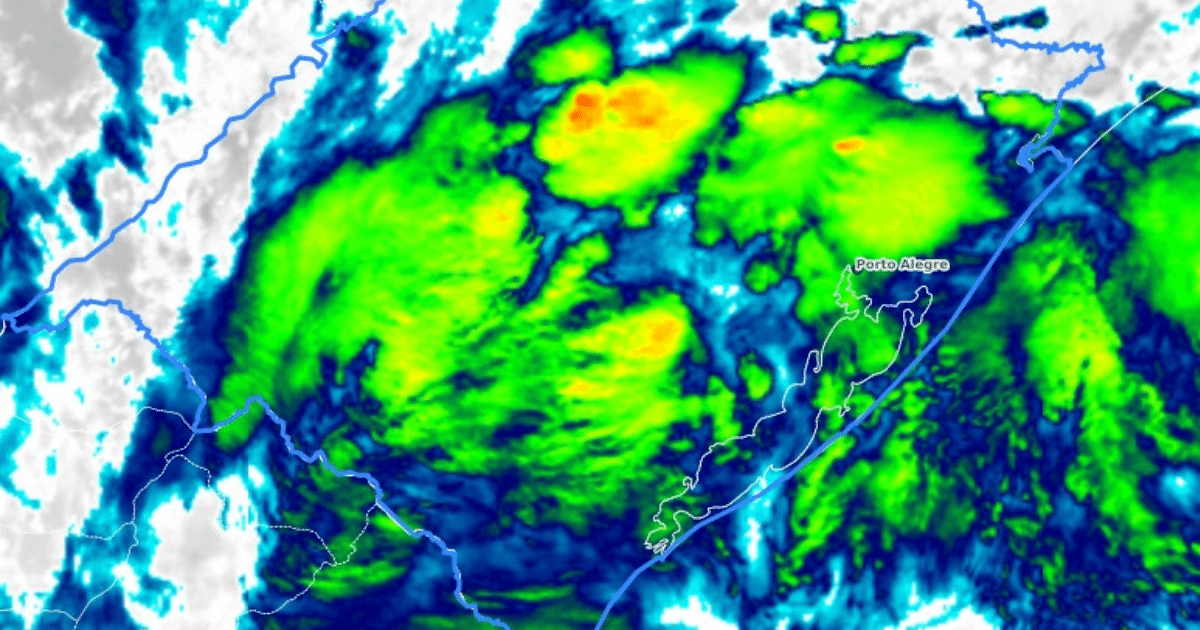Defesa Civil alerta para temporais, granizo e ventos fortes no Rio Grande do Sul