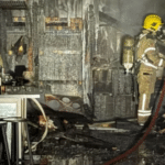Incêndio atinge área gourmet de residência em condomínio de Rio Grande