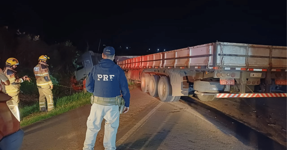 Polícia atende acidente fatal com 2 óbitos em Bom Progresso