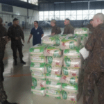 Avião da FAB parte de Canoas rumo à Colômbia com 19 toneladas de arroz para vítimas de terremoto