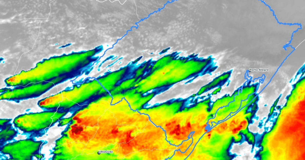 Defesa Civil mantém alerta para tempestades, granizo e ventos intensos no RS