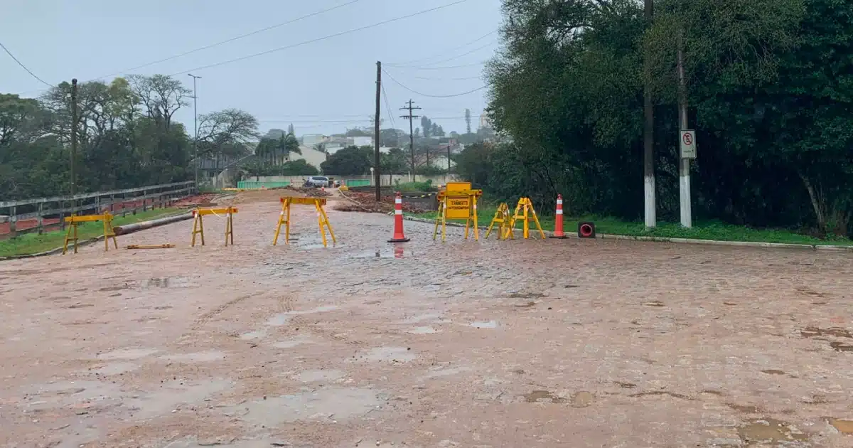 Ponte do Arroio Duro segue bloqueada junto ao CTG Camaquã