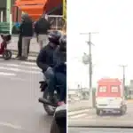 Carro e bicicleta elétrica se envolvem em acidente em Camaquã