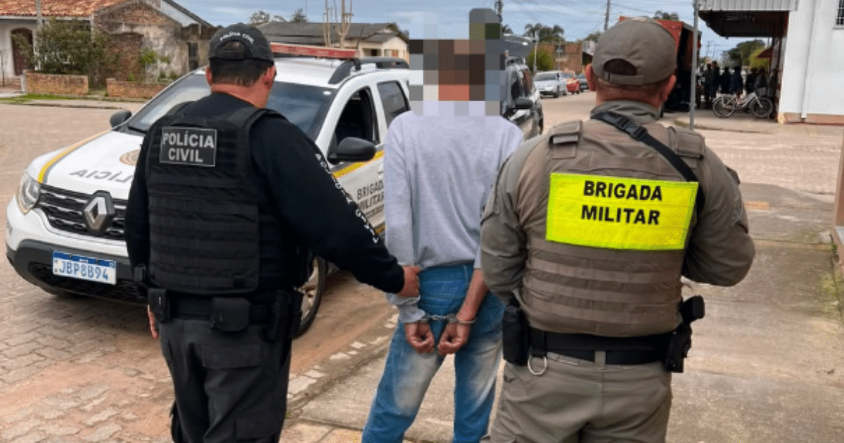 Homem é preso em Tapes após violar medidas protetivas e ameaçar agentes