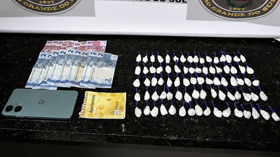 Suspeito tenta fugir e acaba preso pela Força Tática em Camaquã