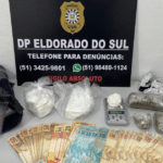 Polícia prende dois suspeitos em operação contra o tráfico de drogas em Eldorado do Sul