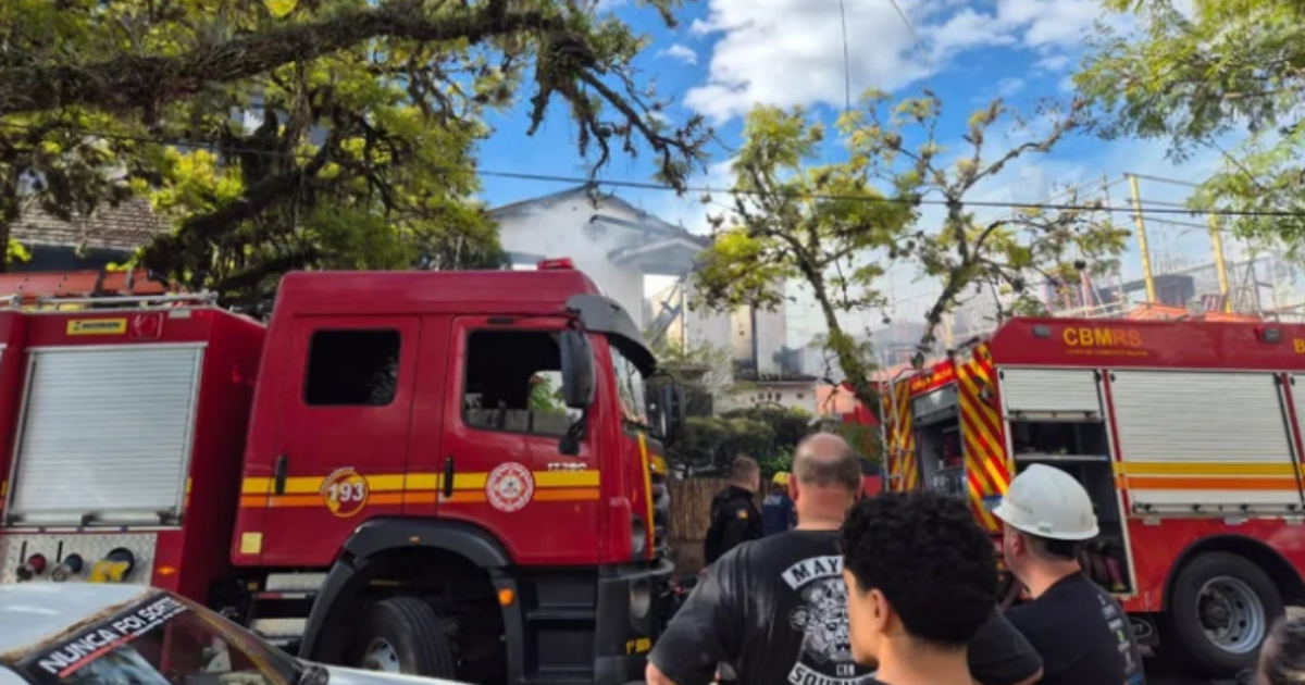 Incêndio atinge restaurante japonês em Porto Alegre