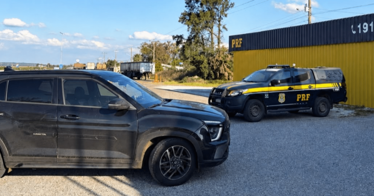 A mais de 2 mil km de casa, homem em prisão domiciliar é detido pela PRF em Bagé