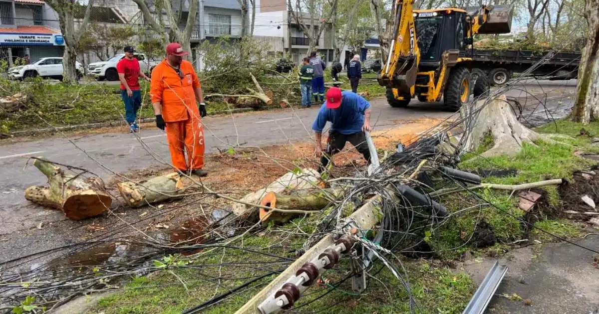 Rio Grande decreta situação de emergência após temporal