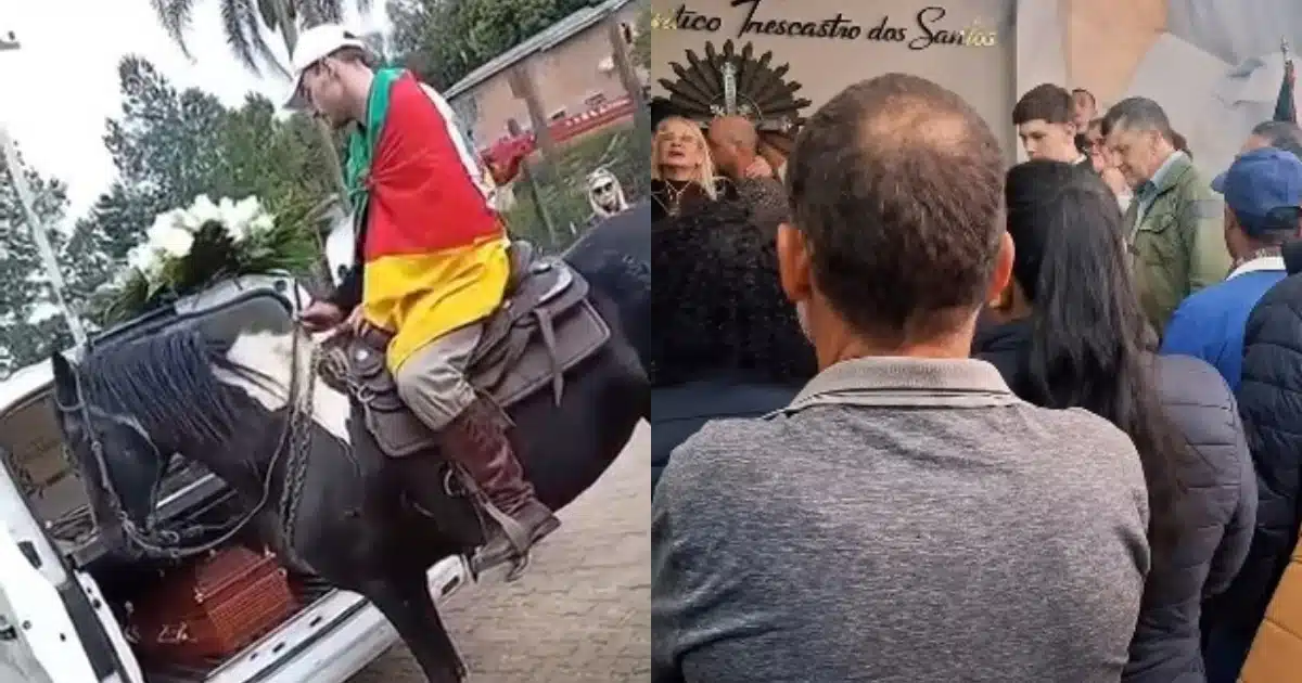 Homenagem a cavalo e música, marcam despedida a "Gringo Loko"