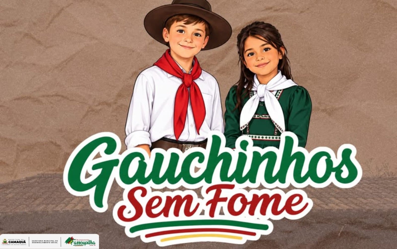 Camaquã lança campanha “Gauchinhos Sem Fome” durante Acampamento Farroupilha