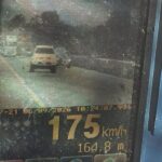 PRF flagra carro a 175 km/h na BR-116